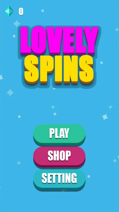 Lovely Spins Game Template — screenshot 1