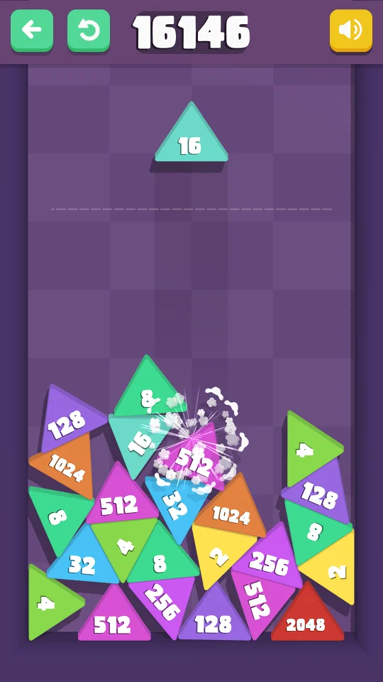 Cube 2048: 3D Merge Game — screenshot 4