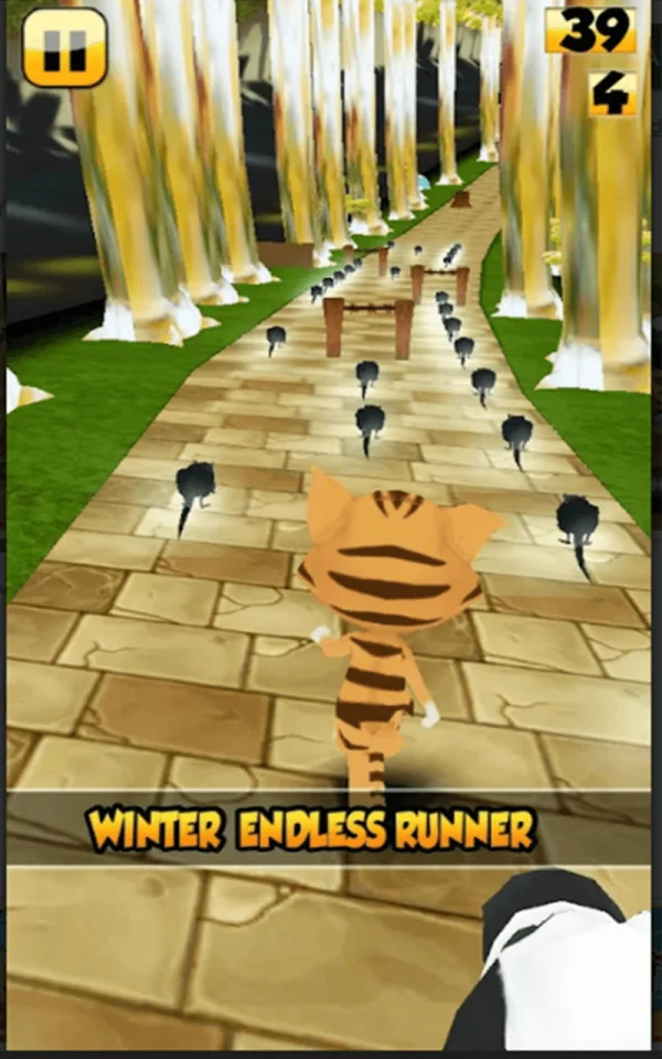 Angela Survival Winter Run — screenshot 2