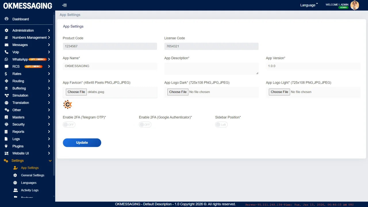 OKMESSAGING Enterprise Grade Omni-Channel CPaaS Platform (SMS, Voice, WhatsApp) — screenshot 10