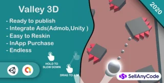 Valley 3D (Unity Game+AdMob+iOS+Android)