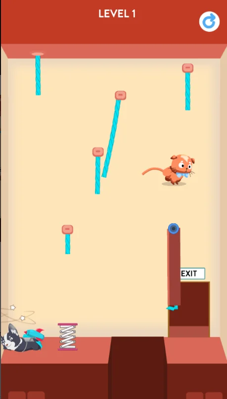 Rescue Kitten - Rope Puzzle — screenshot 9