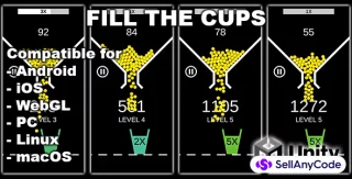 Fill the Cups - Unity Game