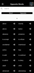 Flutter Opposite Words App | English Course App (Source Code)