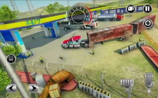 Road Train Truck Driving Sim