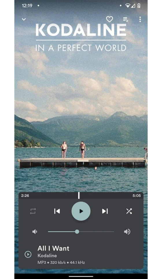 Music Player - Android App Template — screenshot 5