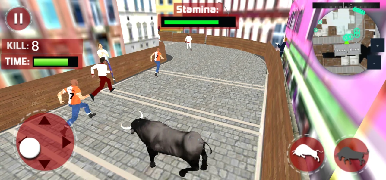 Bull Run: Chase or Escape — screenshot 2