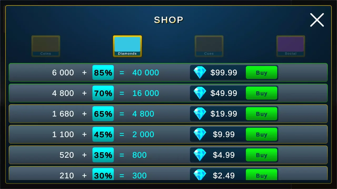 8 Ball Pool (Billiard) Multiplayer Completed Game — screenshot 8