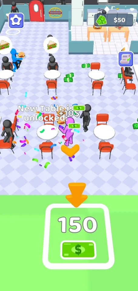 Dream Restaurant Game Source Code — screenshot 2