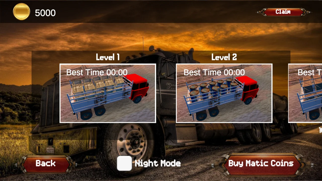 Blockchain PLay 2 Earn Game Truck-Kart Unity — screenshot 5