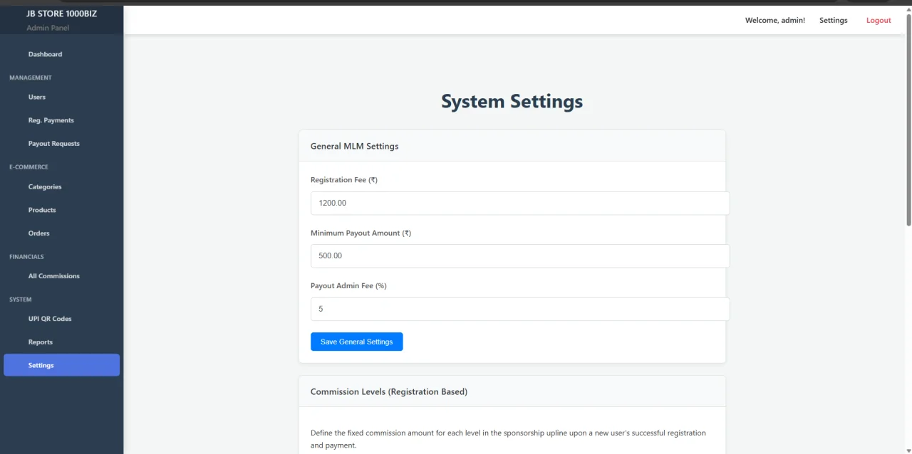 MLM LaunchPad Pro - PHP & MySQL MLM Platform Foundation — screenshot 2