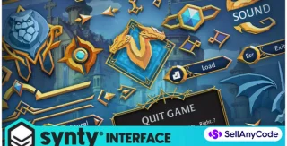 Fantasy Menus - Synty INTERFACE - GUI