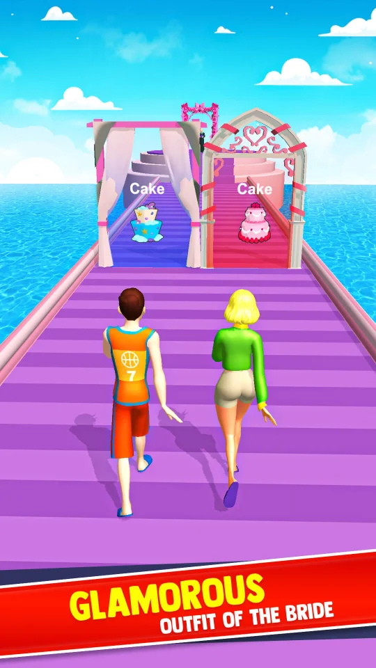 Fantasy Wedding! Theme Run 3D – New Top Trending Game — screenshot 3
