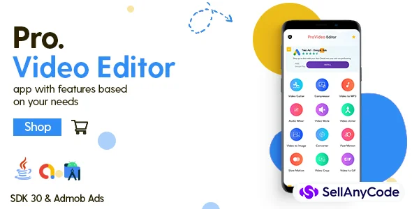 Pro Video Editor - Android App - With AdMob Ads
