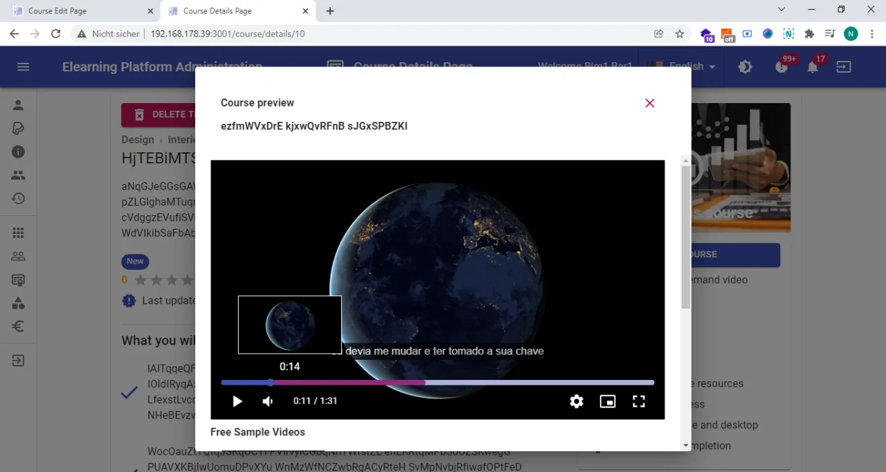 SCS E-Learning Centralized — screenshot 1