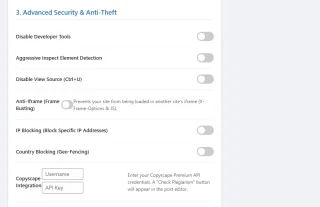 Content Guard - Ultimate WordPress Protection
