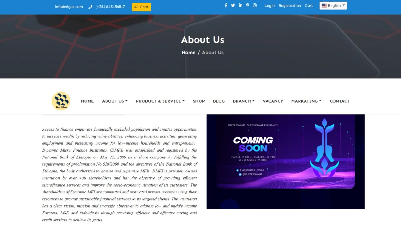 KingLit CMS Multipurpose Laravel Website CMS with AI Chat and File Manager — screenshot 10