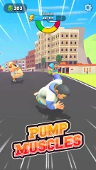 Run Clicker: Tap Muscle Up
