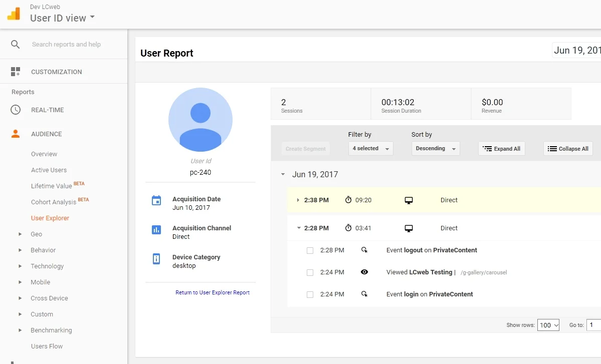 PrivateContent - Multilevel Content Plugin — screenshot 4