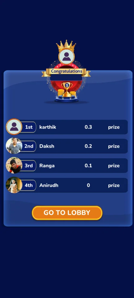 Ludo Magic v2 Tournament Real Money Earning Android App with Admin Setup — screenshot 1