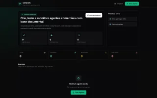 GENESIS AI Agent Builder Platform (Self-Hosted)