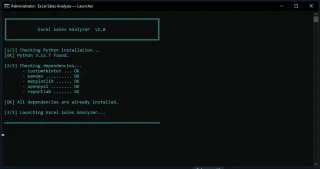 Excel Sales Analyzer - Python