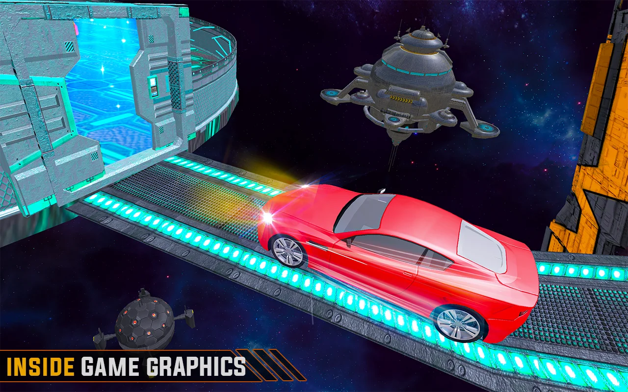 Impossible Ramp Car Stunt Game — screenshot 1