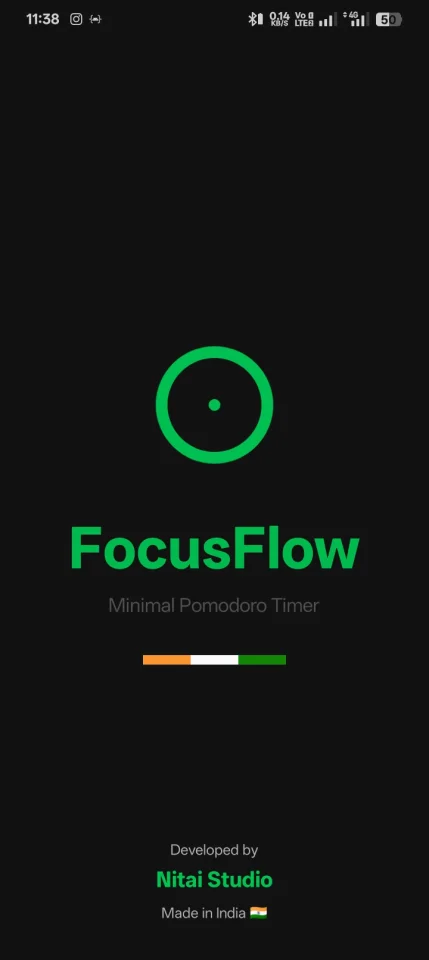 FocusFlow - Minimal Pomodoro Timer — screenshot 1
