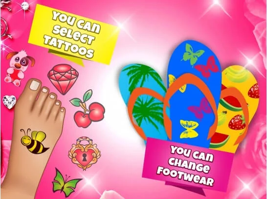 Foot Spa Game Source Code — screenshot 2