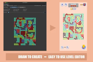 Snake Escape Puzzle - 800 Levels and Level Editor