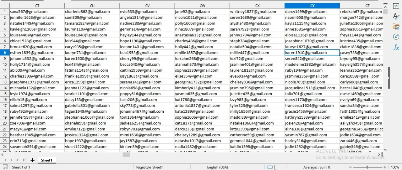 UK Verified Email List — screenshot 3