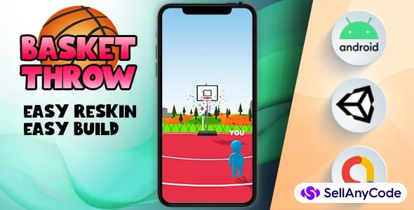 Basket Throw – (Unity – AdMob) — cover