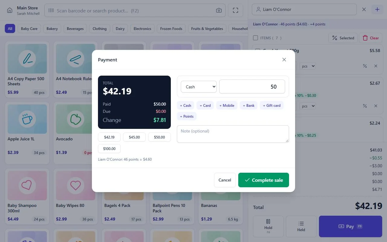 POSMaster - Point of Sale, Inventory & Multi-Branch Management — screenshot 6