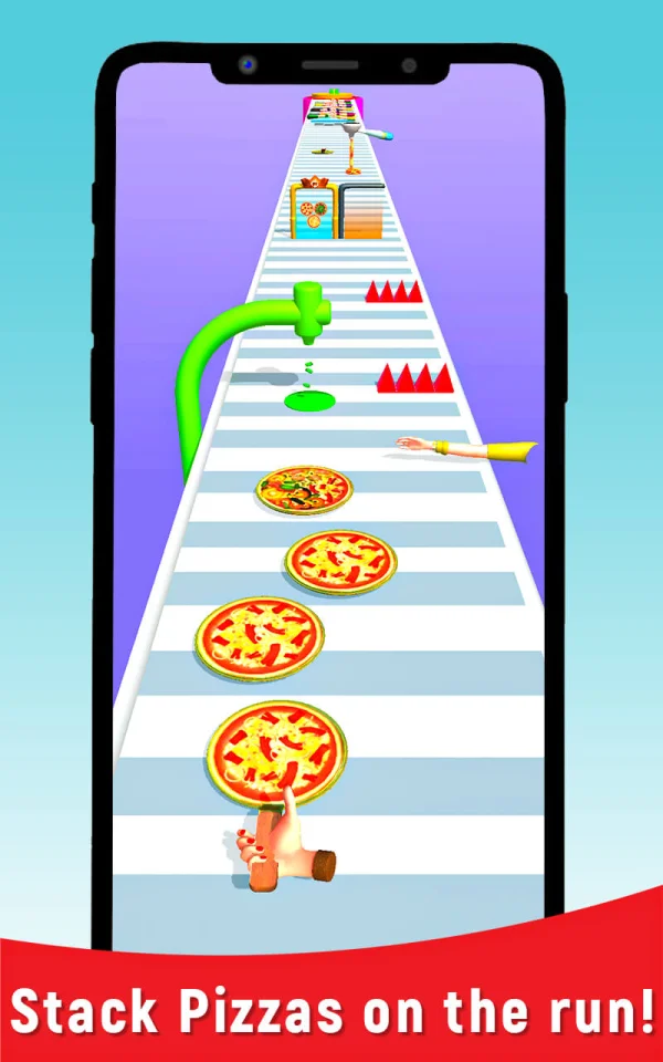 Pizza Long Stack Maker 3D – New Top Trending Game — screenshot 4