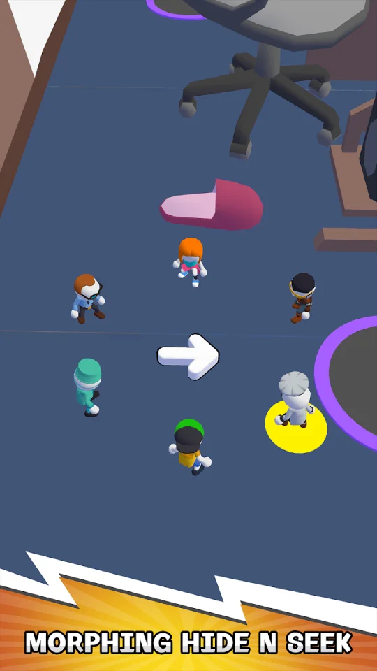 Morphing Hide N Seek — screenshot 1