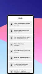 Offline Music Player Flutter App
