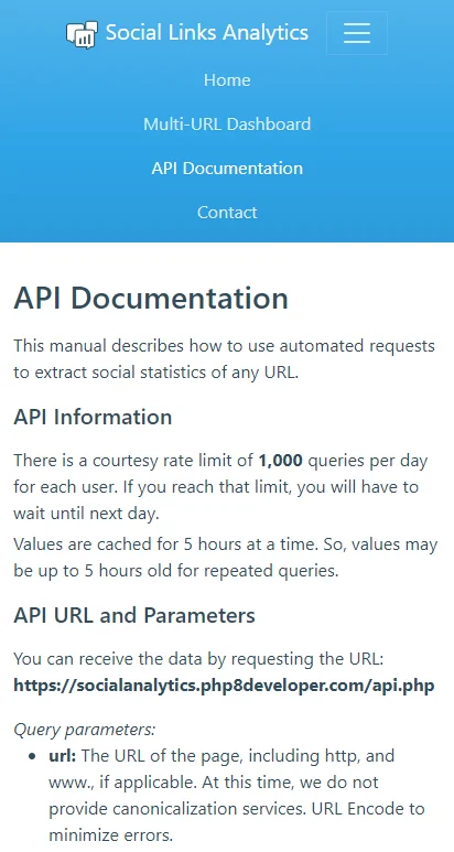 Social Links Analytics — screenshot 6