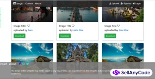 Stock Photography Template Source
