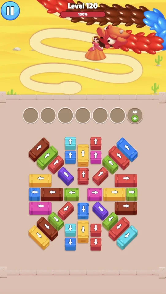 Queen Rescue - Dragon Puzzle — screenshot 2