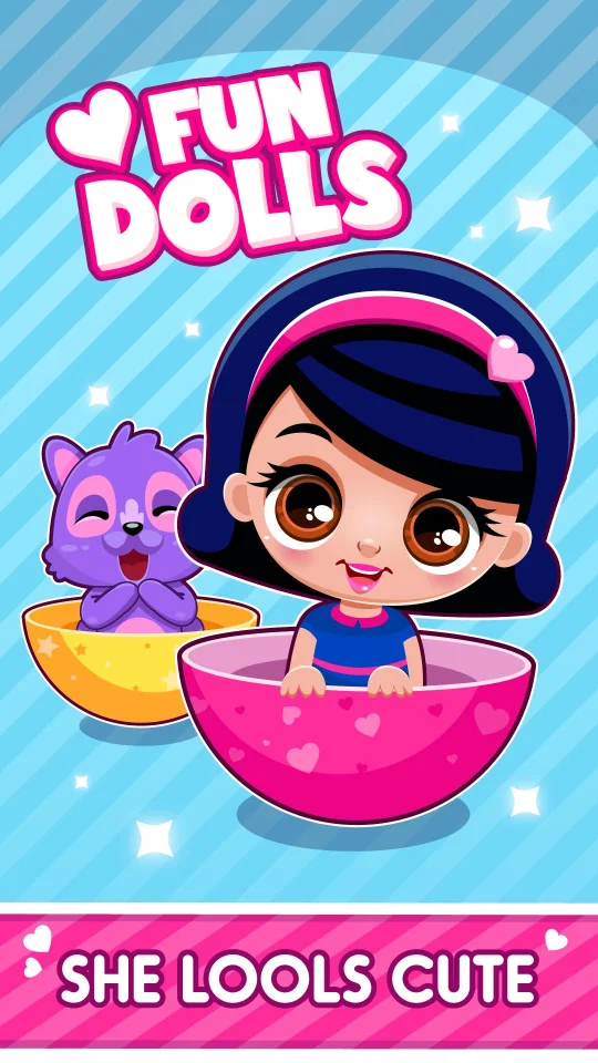 Cute Dolls: Open Eggs — screenshot 4
