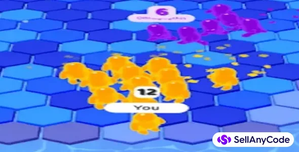 Blob Fall 3D: Join & Run