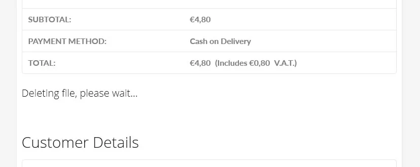 WooCommerce Upload Files — screenshot 2