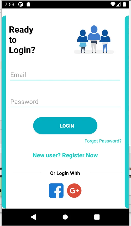 Ziplogin - Android Login Template — screenshot 1