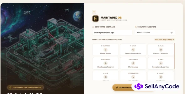 MaintainX-OS Enterprise Smart Manufacturing & CMMS Platform — cover