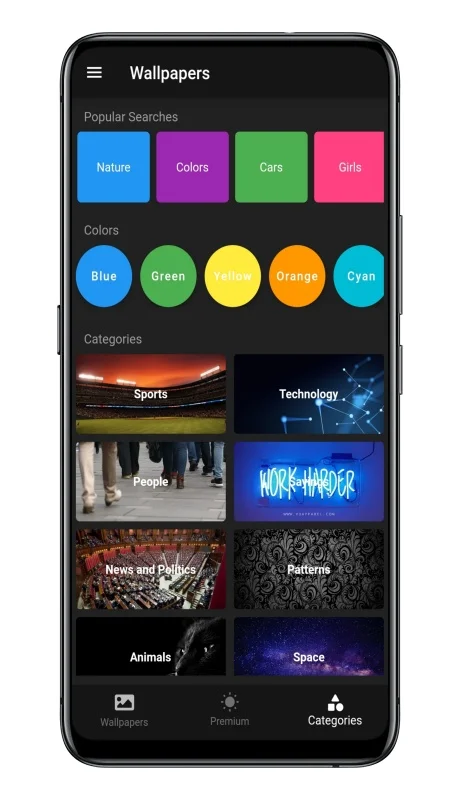 WallCraft Wallpapers and Ringtones Flutter App — screenshot 3