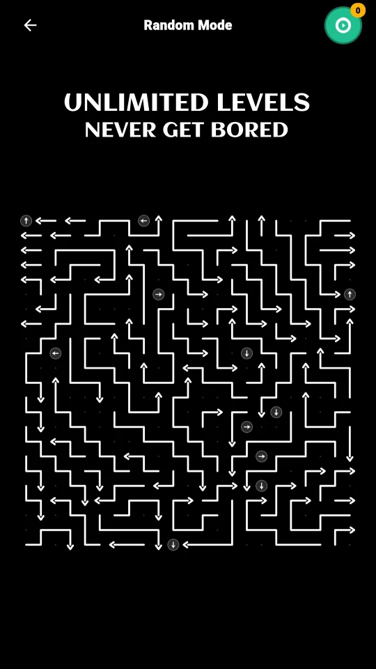 Arrow Escape: Minimalist 3D Logic Puzzle Game | Flutter Source Code — screenshot 2
