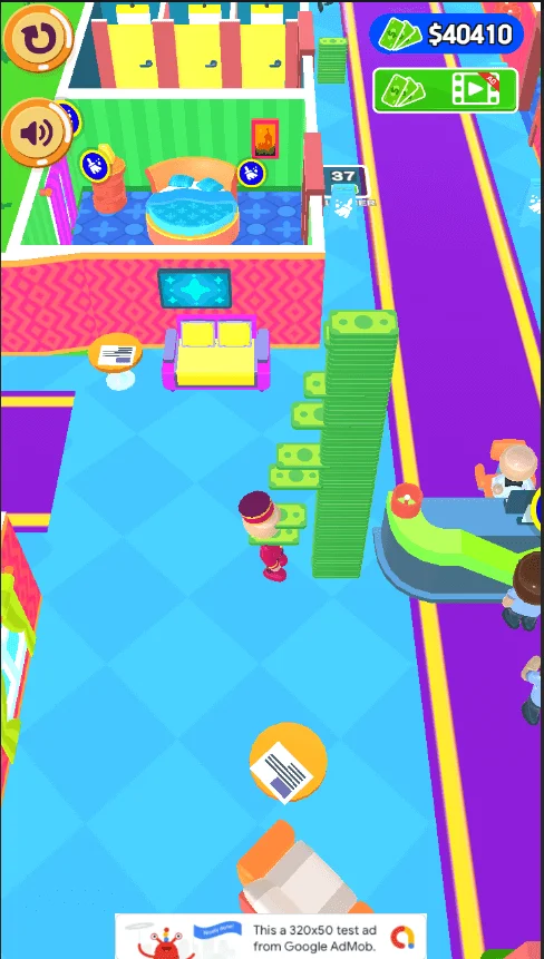 My Perfect Hotel Idle Game Unity Source Code — screenshot 5