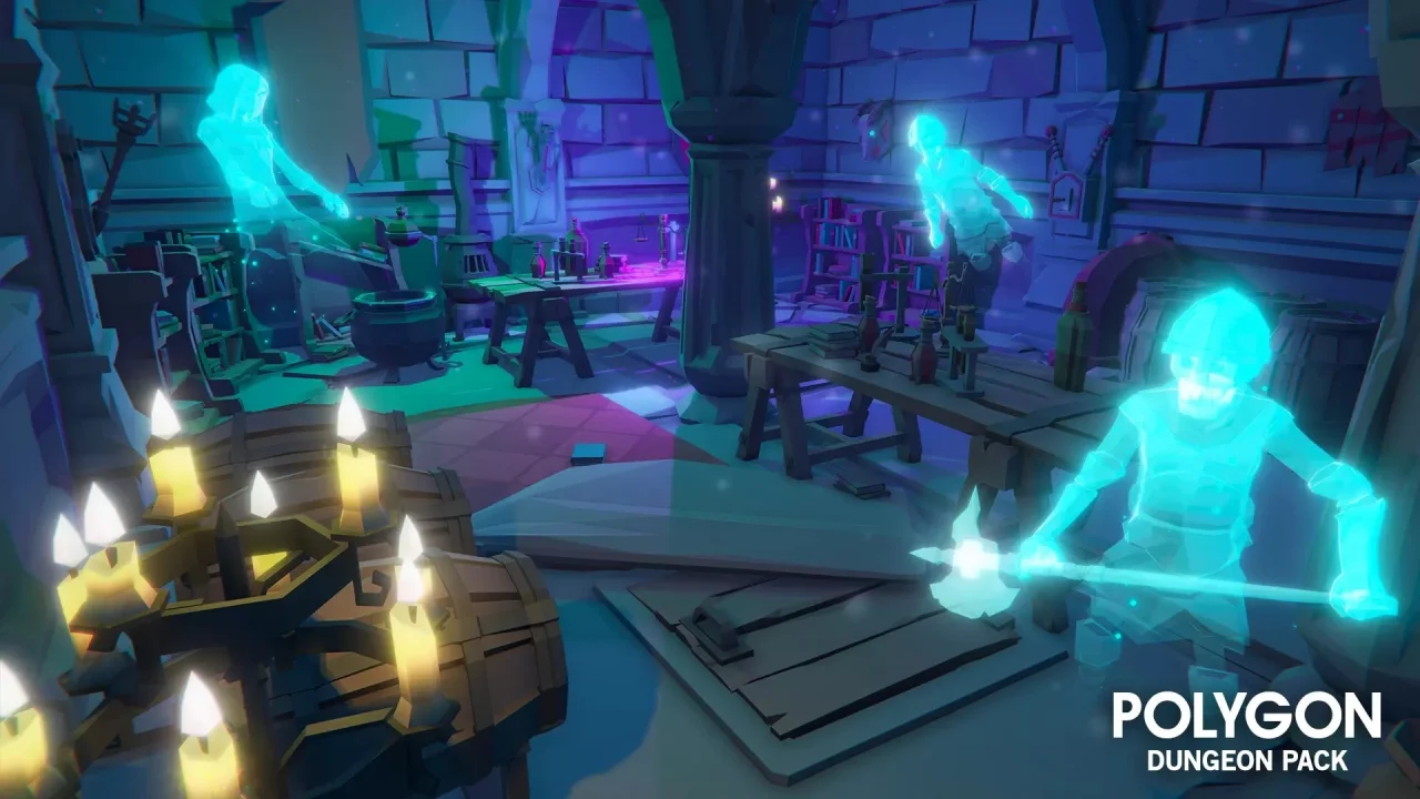 POLYGON Dungeons - Low Poly 3D Art by Synty — screenshot 7