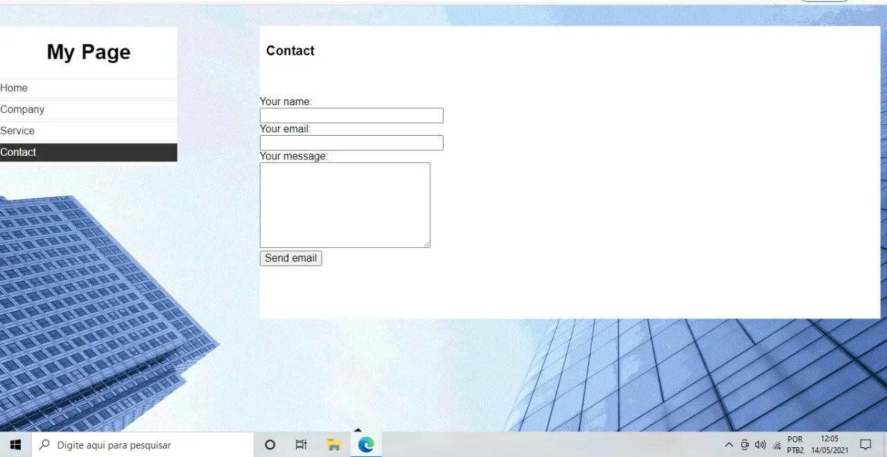 Dynamic HTML Template — screenshot 1