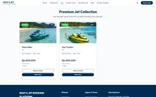 Boat & Jet Ski Booking Platform